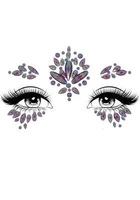 Стрази-прикраси для обличчя Leg Avenue Verity face jewels sticker