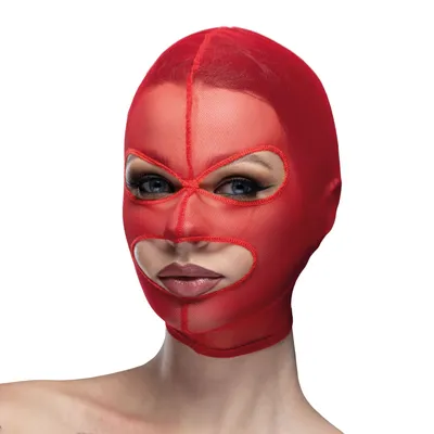 Маска Feral Feelings Hood Mask, червона