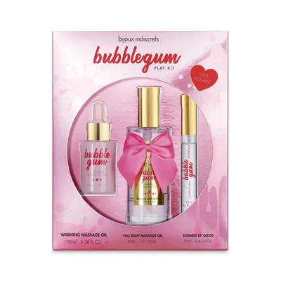 Подарунковий набір Bijoux Indiscrets Bubblegum Play Kit з ароматом жуйки
