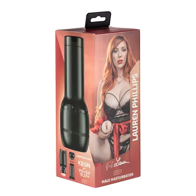 Мастурбатор Kiiroo Feel Lauren Phillips PBC, сумісний з PowerBlow і Keon