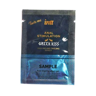 Пробник гелю для риммінгу та анального секс Intt Greek Kiss, 2 мл