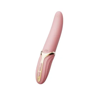 Вібратор Zalo – EVE Sakura Pink, вібрація + ротація, підігрів до 39 °C