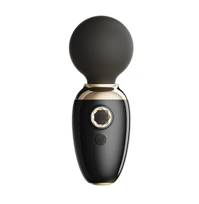 Смарт-вібромасажер Zalo – AVA Obsidian Black, 8 режимів, підігрів