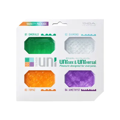 Набір унісекс-стимуляторів Tenga UNI Variety Pack (4 шт)