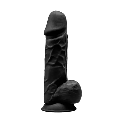 Фалоімітатор SilexD Norman Black (MODEL 4 size 8.5in), діаметр 5 см