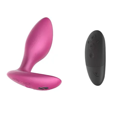 Анальна смарт-вібропробка We-Vibe Ditto+ Cosmic Pink, 10 режимів, пульт ДУ