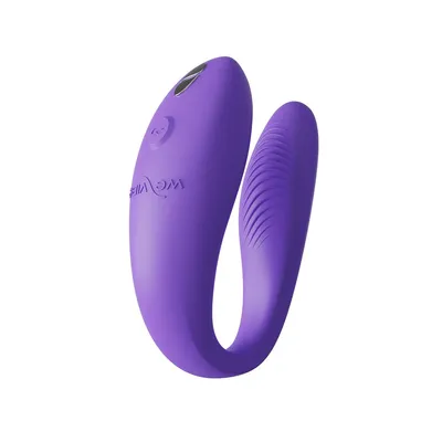 Смарт-вібратор для пар We-Vibe Sync GO Light Purple, з тревел-кейсом