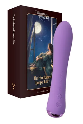 Вібратор з підігрівом FairyGasm WowGenie violet