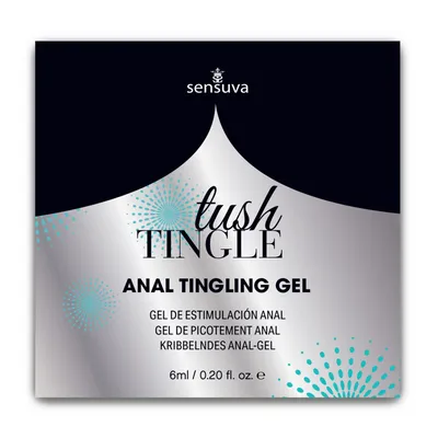 Пробник стимулюючого анального гелю Sensuva — Tush Tingle, 6 мл