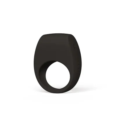 Ерекційне кільце з вібрацією LELO Tor 3 Black, керування зі смартфона