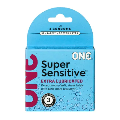 Презервативи ONE Super Sensitive, 3 шт, США