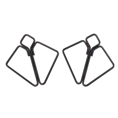Затискачі для сосків LOCKINK Minimalism Nipple Clamps, сріблясті