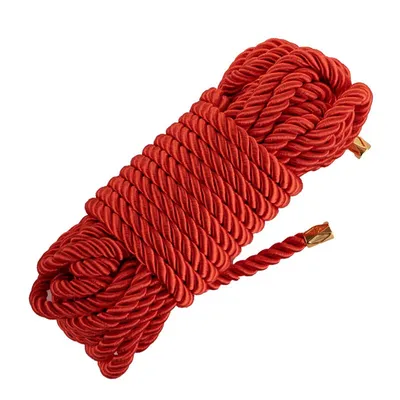 Мотузка для шибарі LOCKINK SEVANDA Shibari Pratice Rope, червона, 8 м