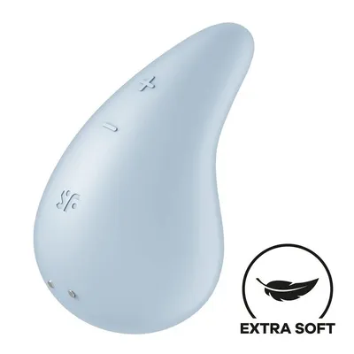 Вібратор для зовнішньої стимуляції Satisfyer Dew Drop White, 2 мотори, 12 режимів
