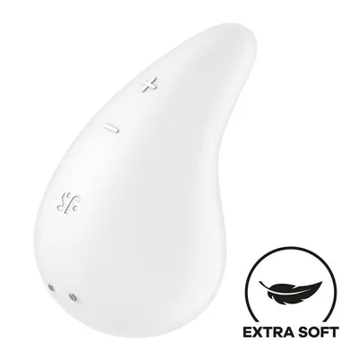 Вібратор для зовнішньої стимуляції Satisfyer Dew Drop White