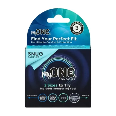 Презервативи MyONE Snug ONE (США), 3 шт, картонна коробка