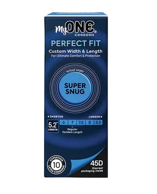 Презервативи MyONE Super Snug, 10 шт, ONE (США)