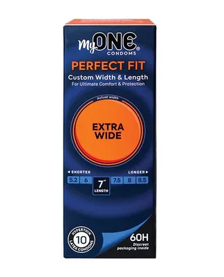Презервативи MyONE Extra Wide, 10 шт, ONE (США)