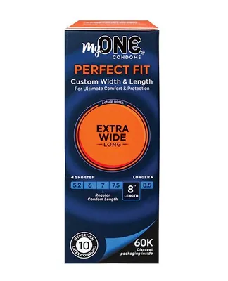 Презервативи MyONE Extra Wide & Long, 10 шт, ONE (США)