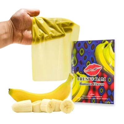 Латексна серветка ONE Latex Dental Dams Banana, 1 шт