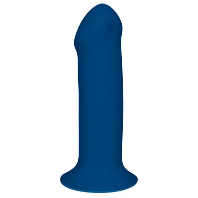 Дилдо Adrien Lastic Hitsens 1 Blue двошарове, для страпона, довжина 17,7 см