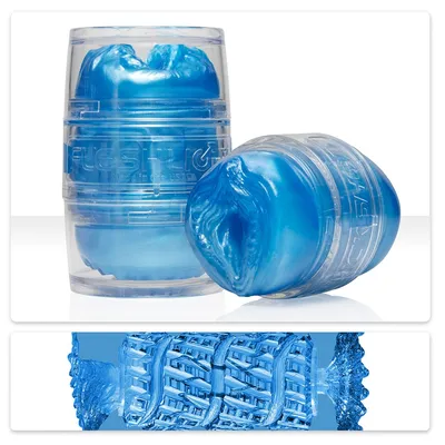 Мастурбатор Fleshlight Quickshot Alien, компактний, синій