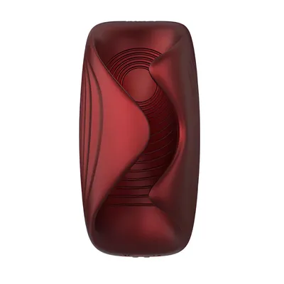Мастурбатор з вібрацією Manwan SUB.ONE Velvet Red
