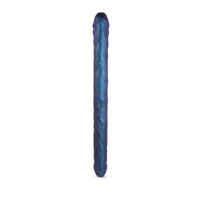 Подвійний фалоімітатор Strap-On-Me Double Dong Realistic Dildo Snaky Metallic Color