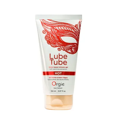 Лубрикант на водній основі Orgie Lube Tube Hot, 150 мл, із зігрівальним ефектом