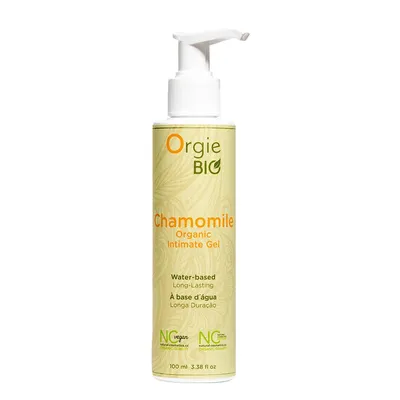 Лубрикант на водній основі Orgie – Bio Chamomile Organic Intimate Gel, 100 мл, екстракт ромашки