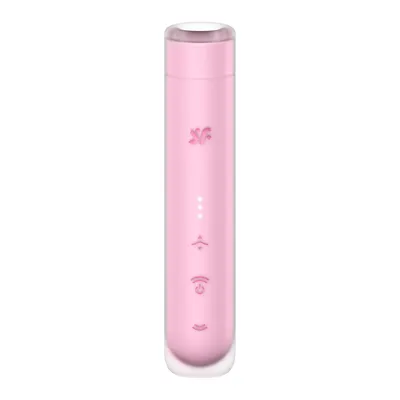 Вакуумний стимулятор Satisfyer First Kiss, технологія 3D Air Pulse, подвійний силікон
