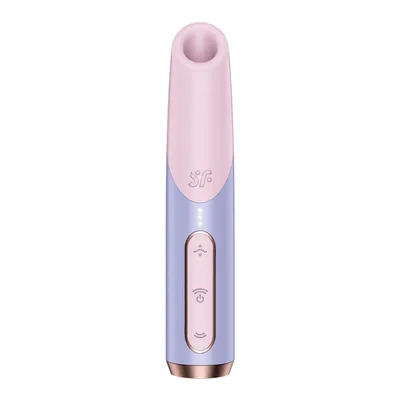 Вакуумний стимулятор Satisfyer Bold Kiss Violet, технологія 3D Air Pulse