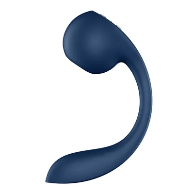 Смарт-стимулятор точки G + вакуумний стимулятор клітора Satisfyer Pro+ Wave 4 Connect App