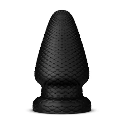 Анальна пробка BUTTR Cold Blooded Scaled Butt Plug