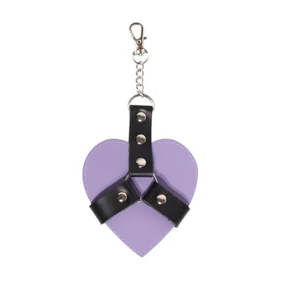 Брелок на карабіні Art of Sex Chained Heart, Лаванда