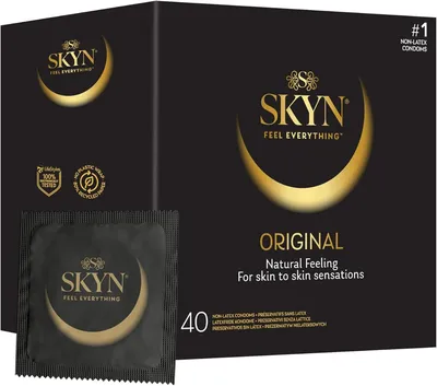 Безлатексні презервативи SKYN Original, 40 шт
