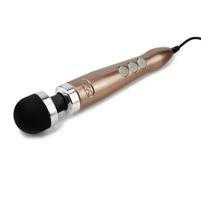 Вібромасажер DOXY Die Cast 3 Rose Gold, металевий корпус