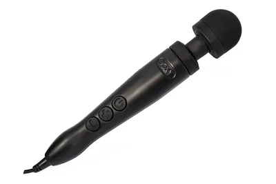 Вібромасажер DOXY Die Cast 3 Matt Black, металевий корпус, живлення 220В