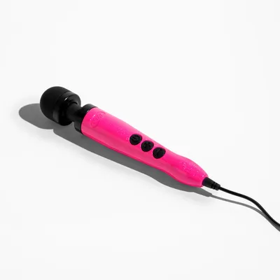 Вібромасажер DOXY Die Cast 3 Hot Pink, металевий корпус, живлення 220В