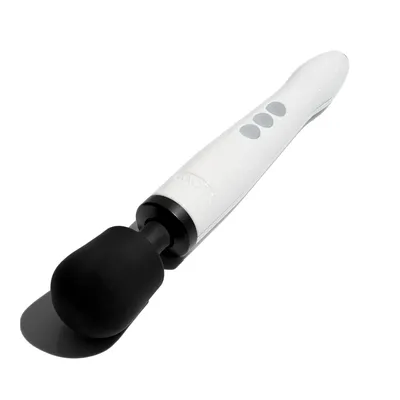 Вібромасажер DOXY Die Cast R Stardust White, бездротовий, до 9000 об/хв