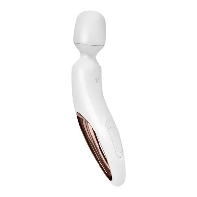 Вібромасажер-мікрофон Satisfyer Wand-erland (White/Rosegold)