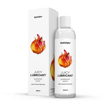 Лубрикант на водній основі Satisfyer Juicy Lubricant Warm Wave 300 мл
