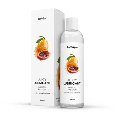 Лубрикант на водній основі Satisfyer Juicy Lubricant Mango & Passion 300 мл