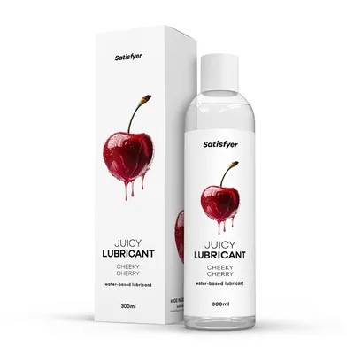 Лубрикант на водній основі Satisfyer Juicy Lubricant Cheeky Cherry 300 мл