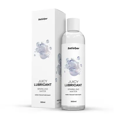 Лубрикант на водній основі Satisfyer Juicy Lubricant Sparkling Water 300 мл