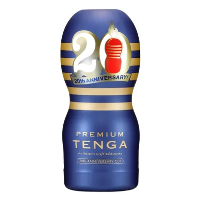 Мастурбатор Tenga Premium 20th Anniversary Cup, потужний вакуум, лімітована серія