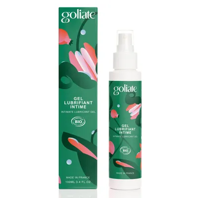 Гель-лубрикант Goliate Gel Lubrifiant Intime, 100 мл, екстракт червоних водоростей, веган-френдлі