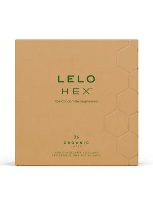 Презервативи LELO HEX Condoms Organic, 36 шт.