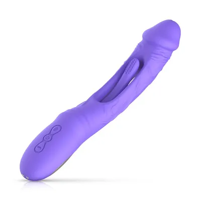 Вібратор для точки G Good Vibes Only – Flax Vibrating Dildo