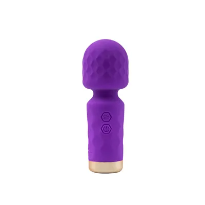Вібромасажер-мікрофон M'Lady Mini Vibrating Wand Purple, BMS